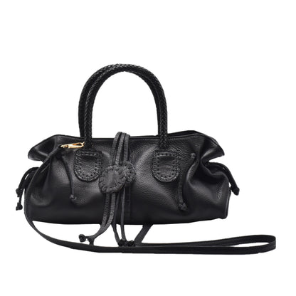 Mini Satchel Leather Bag