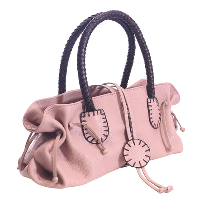 Mini Satchel Leather Bag