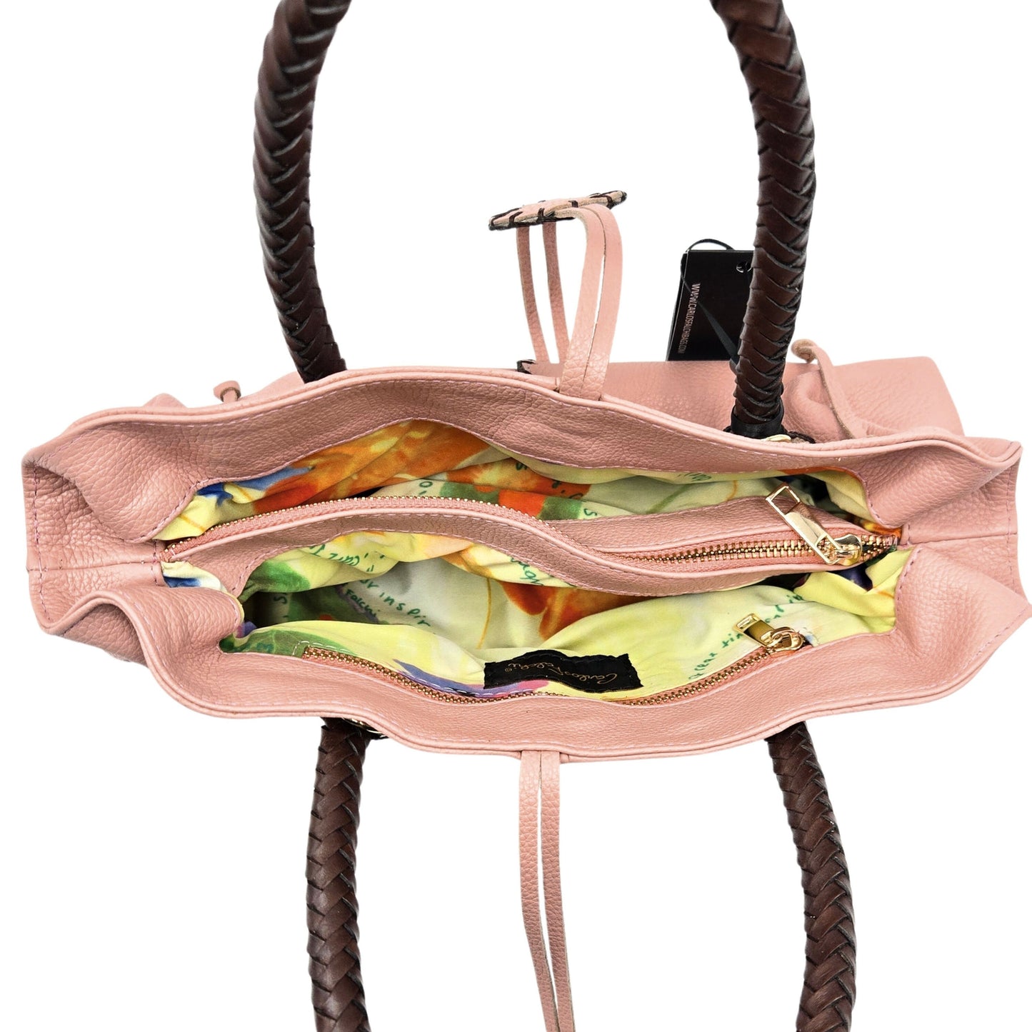 Mini Satchel Leather Bag