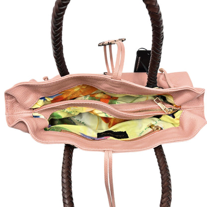 Mini Satchel Leather Bag