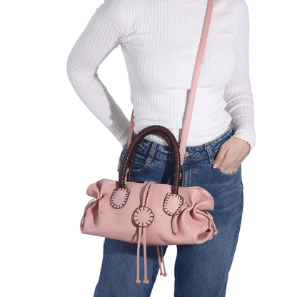 Mini Satchel Leather Bag