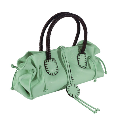 Mini Satchel Leather Bag