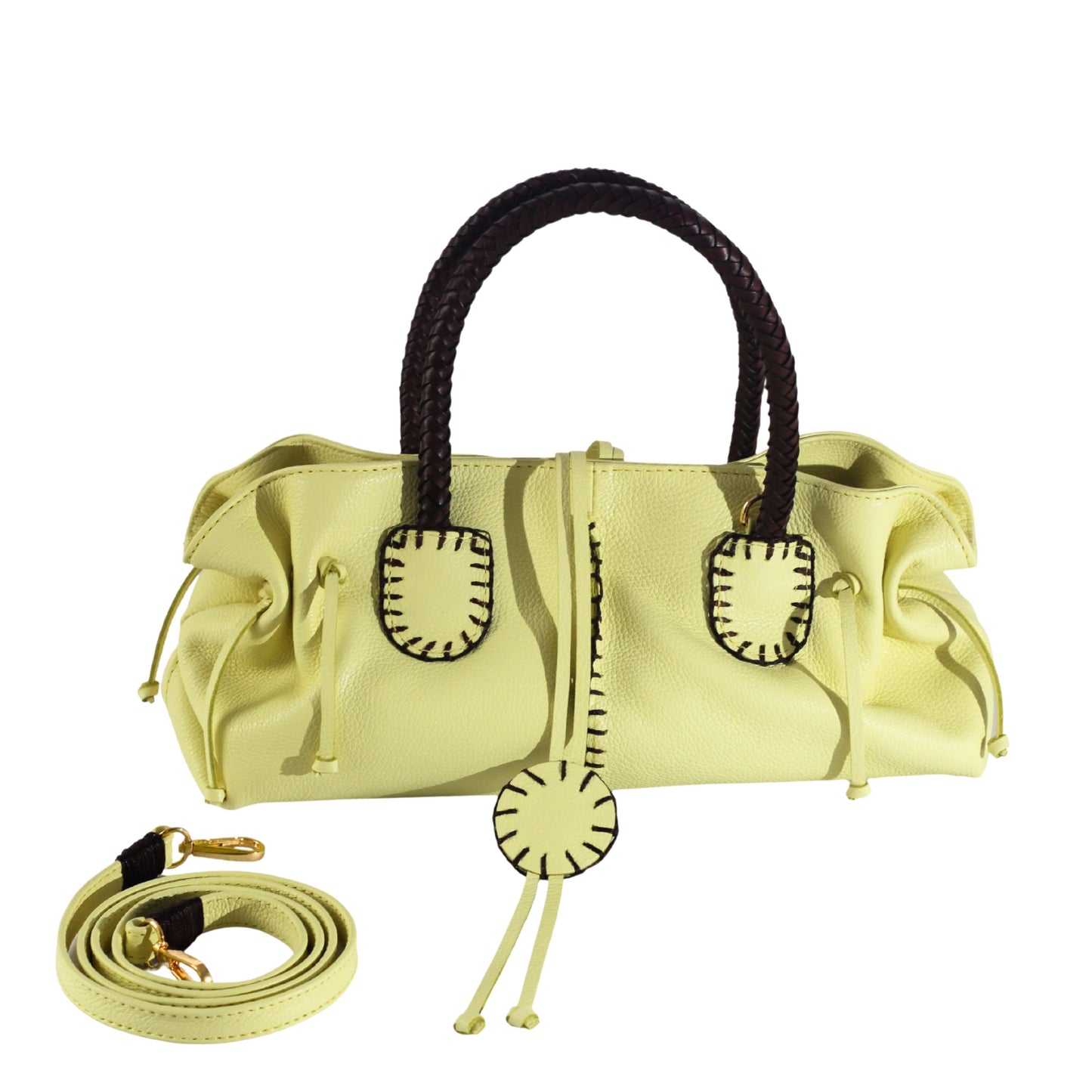Mini Satchel Leather Bag