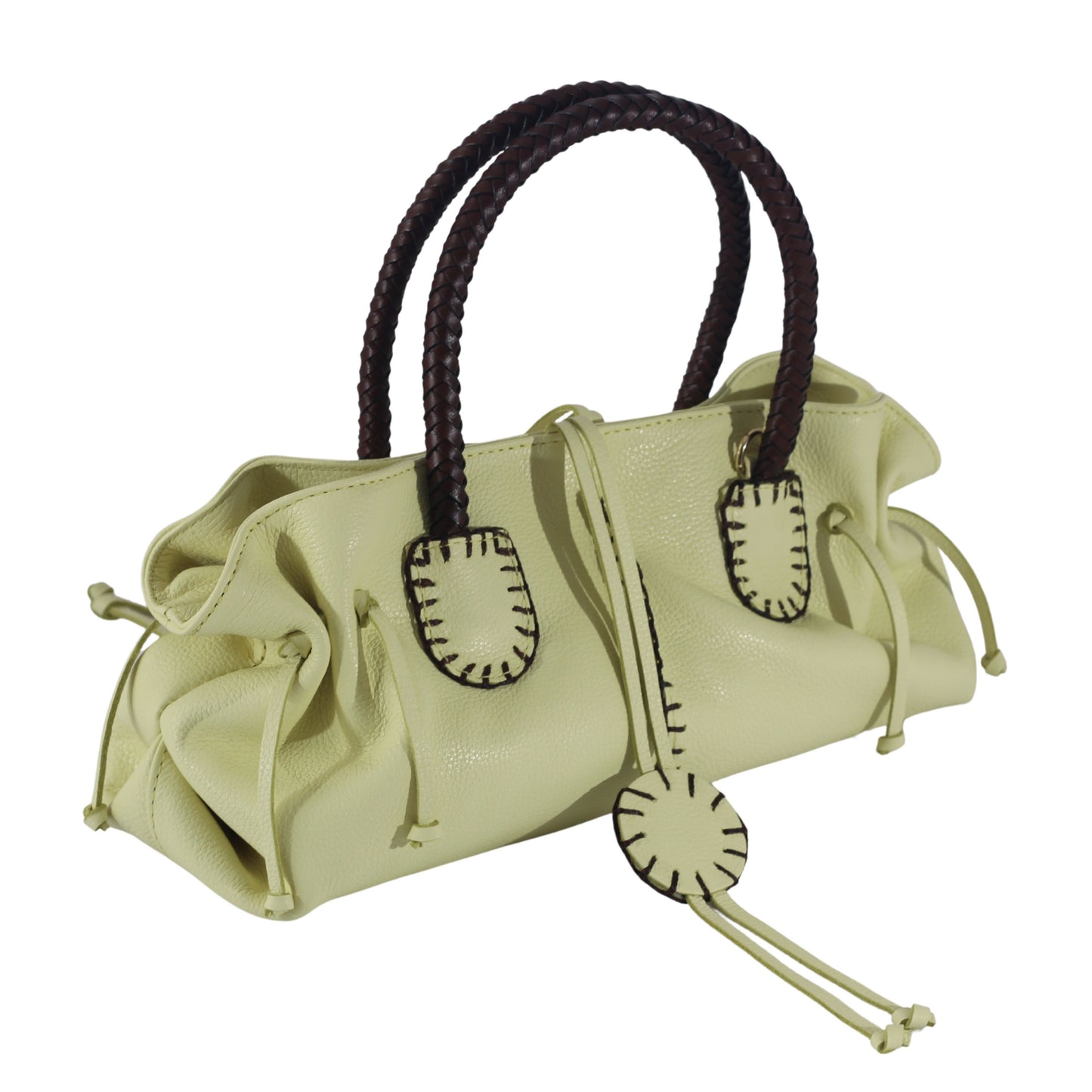 Mini Satchel Leather Bag