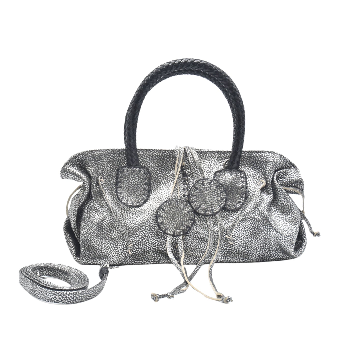 Mini Satchel Leather Bag