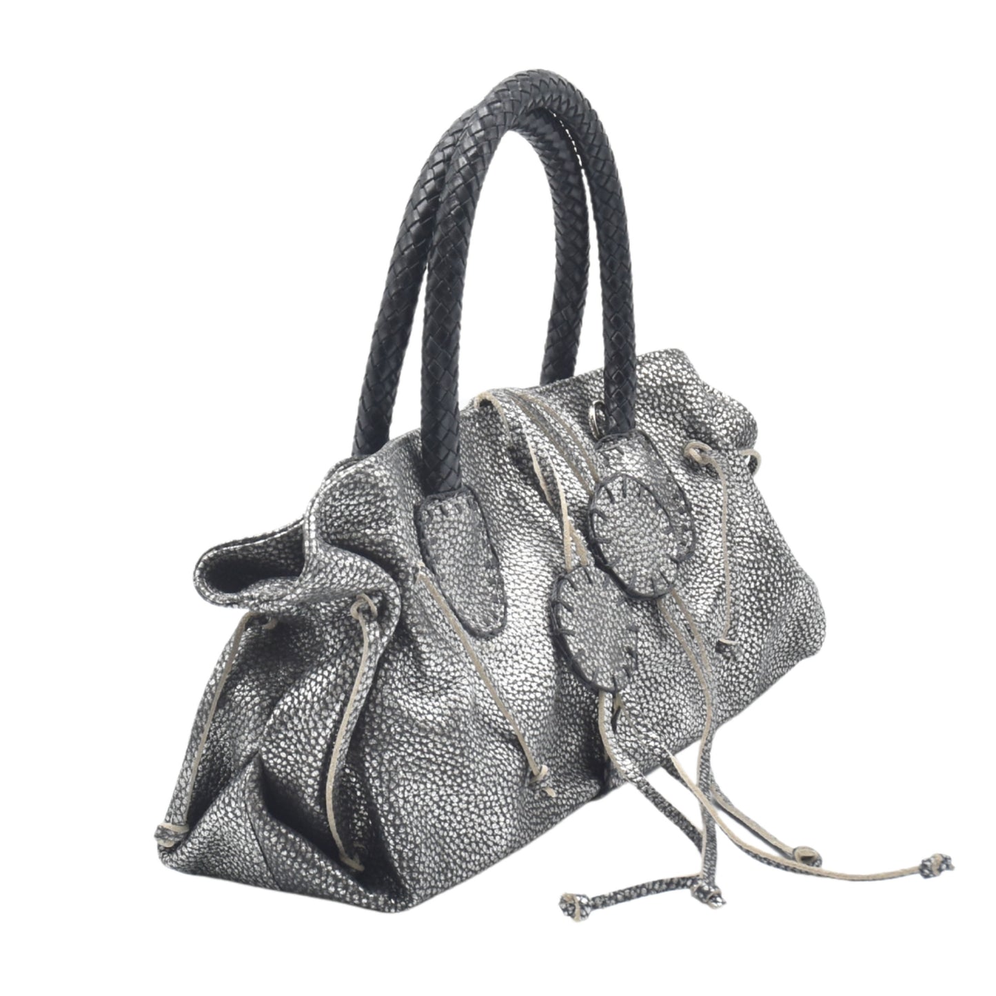 Mini Satchel Leather Bag