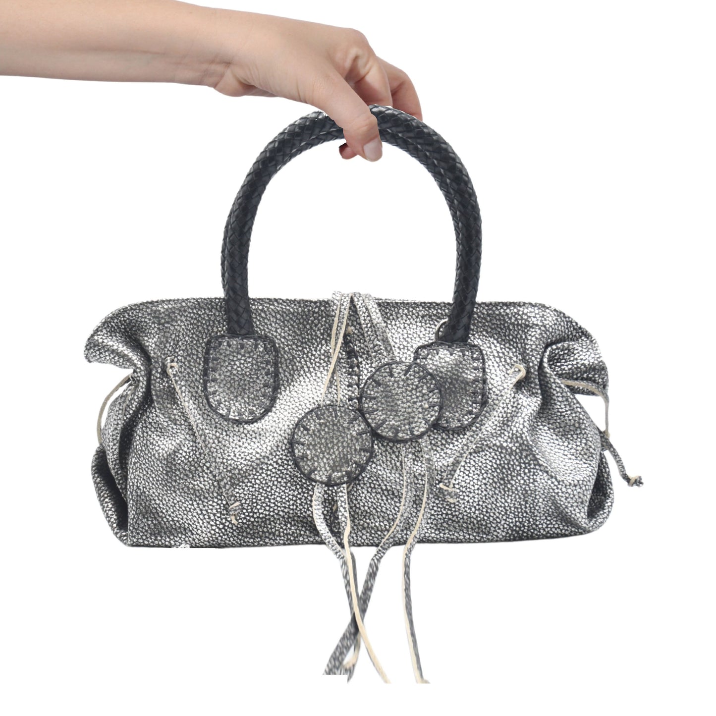 Mini Satchel Leather Bag