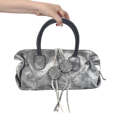 Mini Satchel Leather Bag