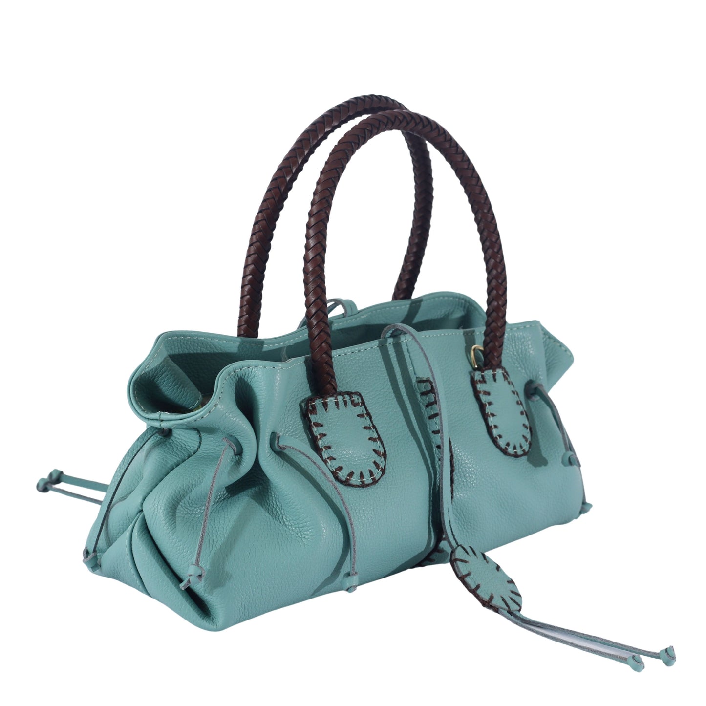 Mini Satchel Leather Bag