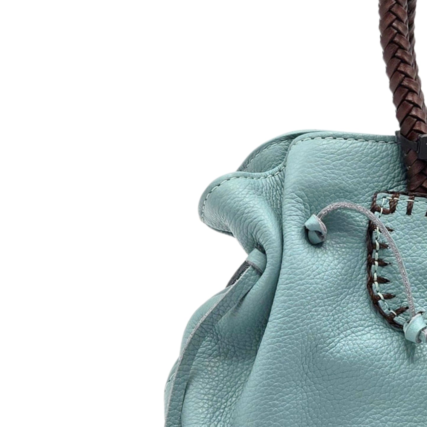 Mini Satchel Leather Bag