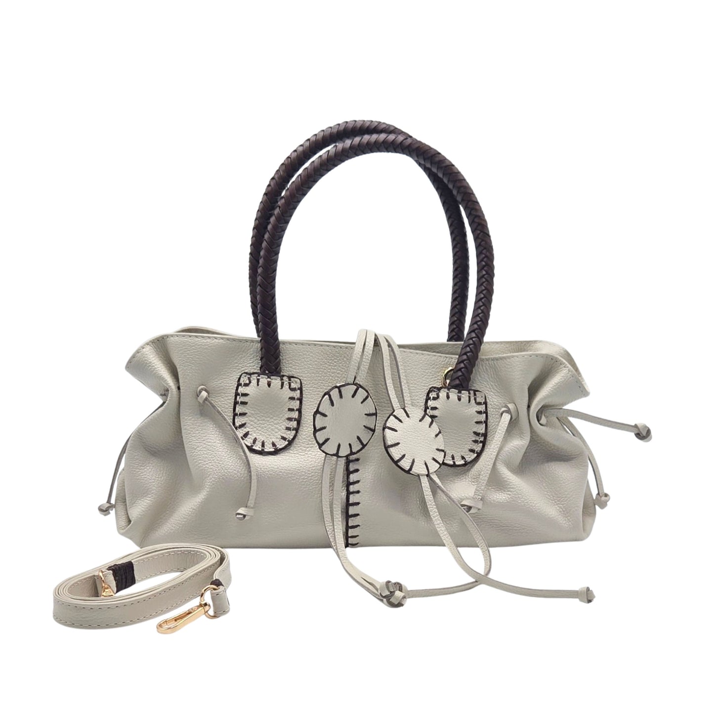 Mini Satchel Leather Bag