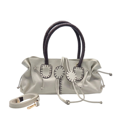 Mini Satchel Leather Bag