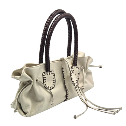 Mini Satchel Leather Bag