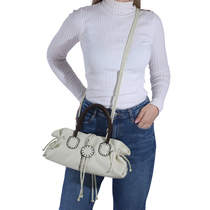 Mini Satchel Leather Bag