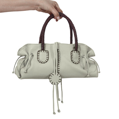 Mini Satchel Leather Bag