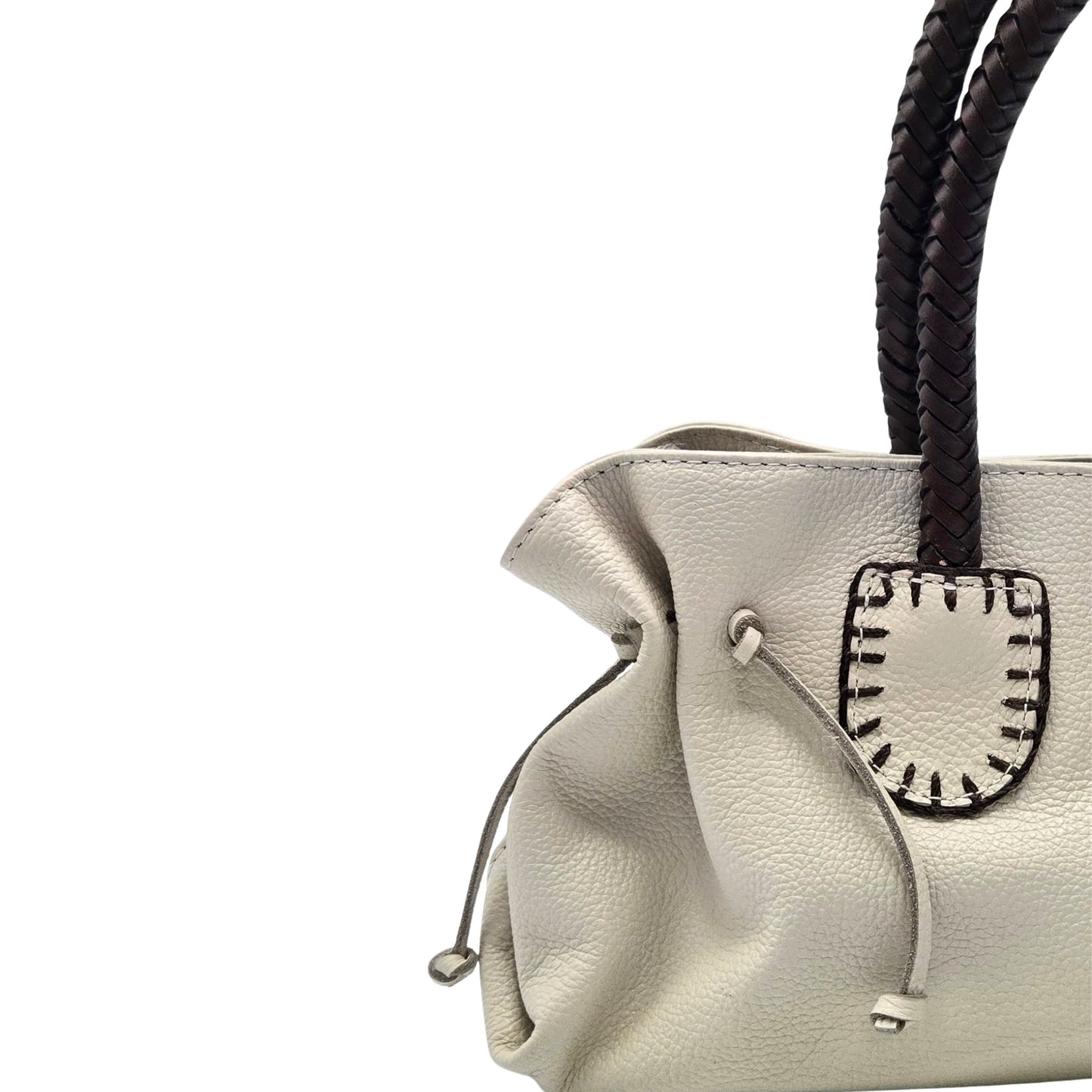 Mini Satchel Leather Bag