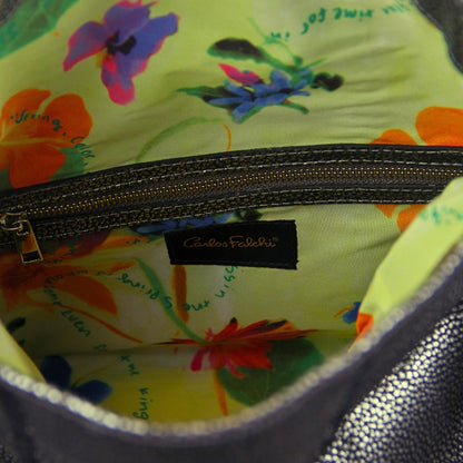 Fringe Leather Clutch & Messenger Bag