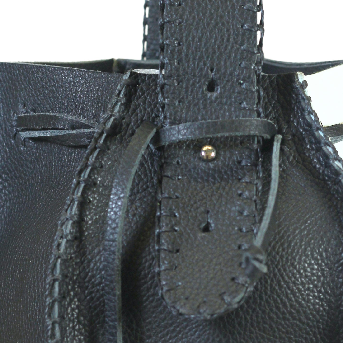Bucket Leather Bag