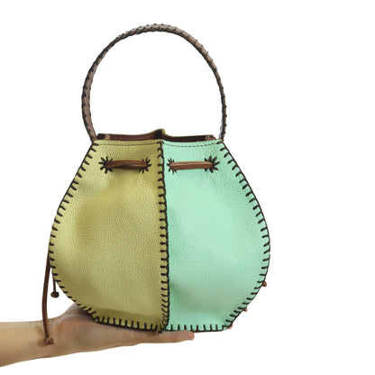 Bucket Leather Bag
