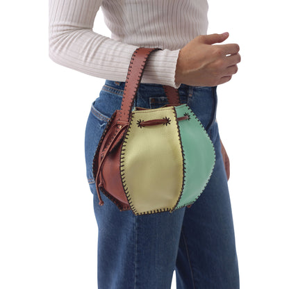 Bucket Leather Bag