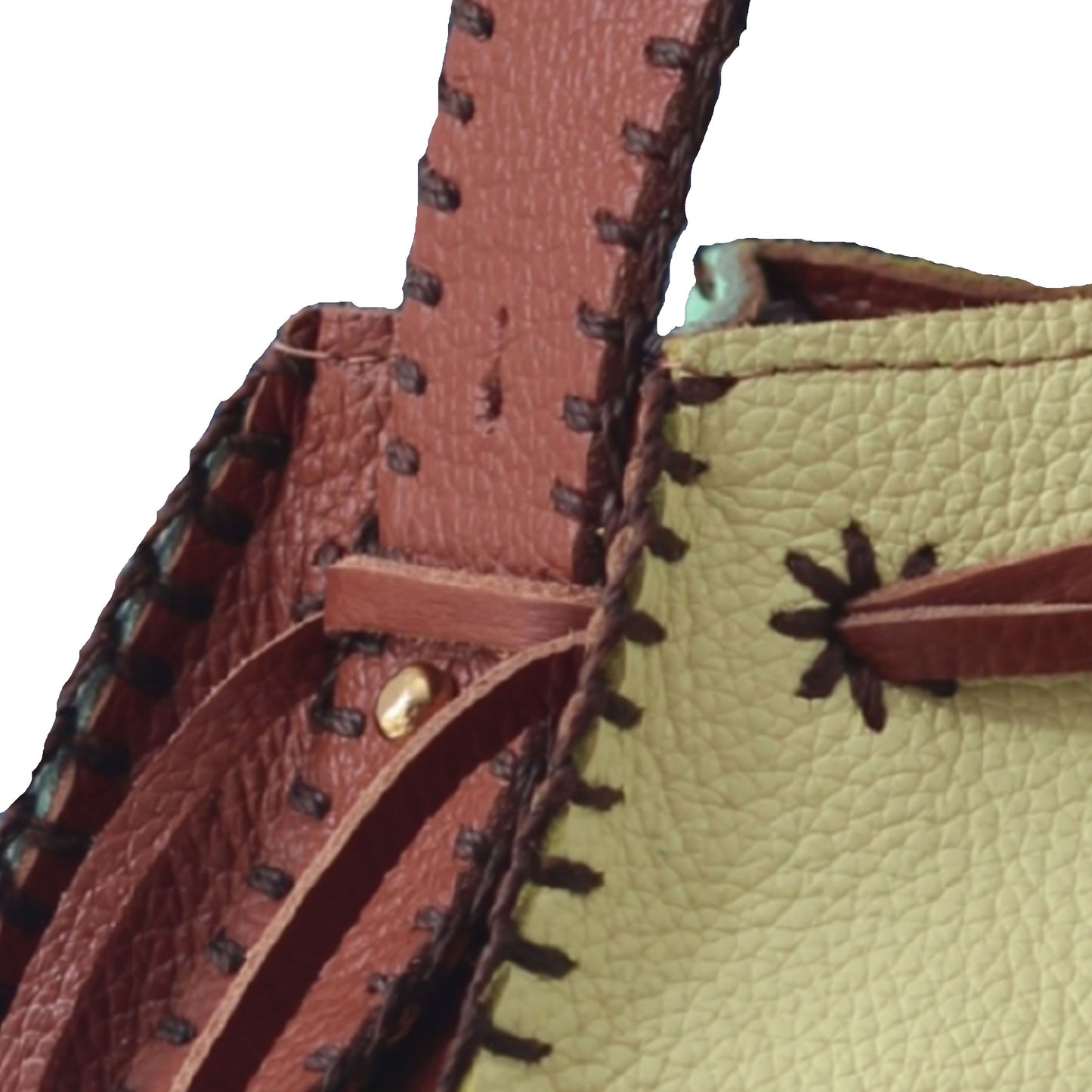 Bucket Leather Bag