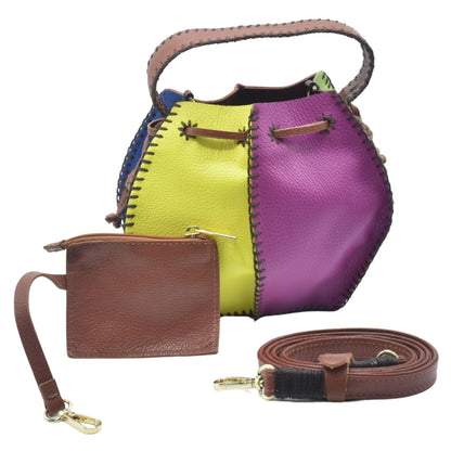 Bucket Leather Bag
