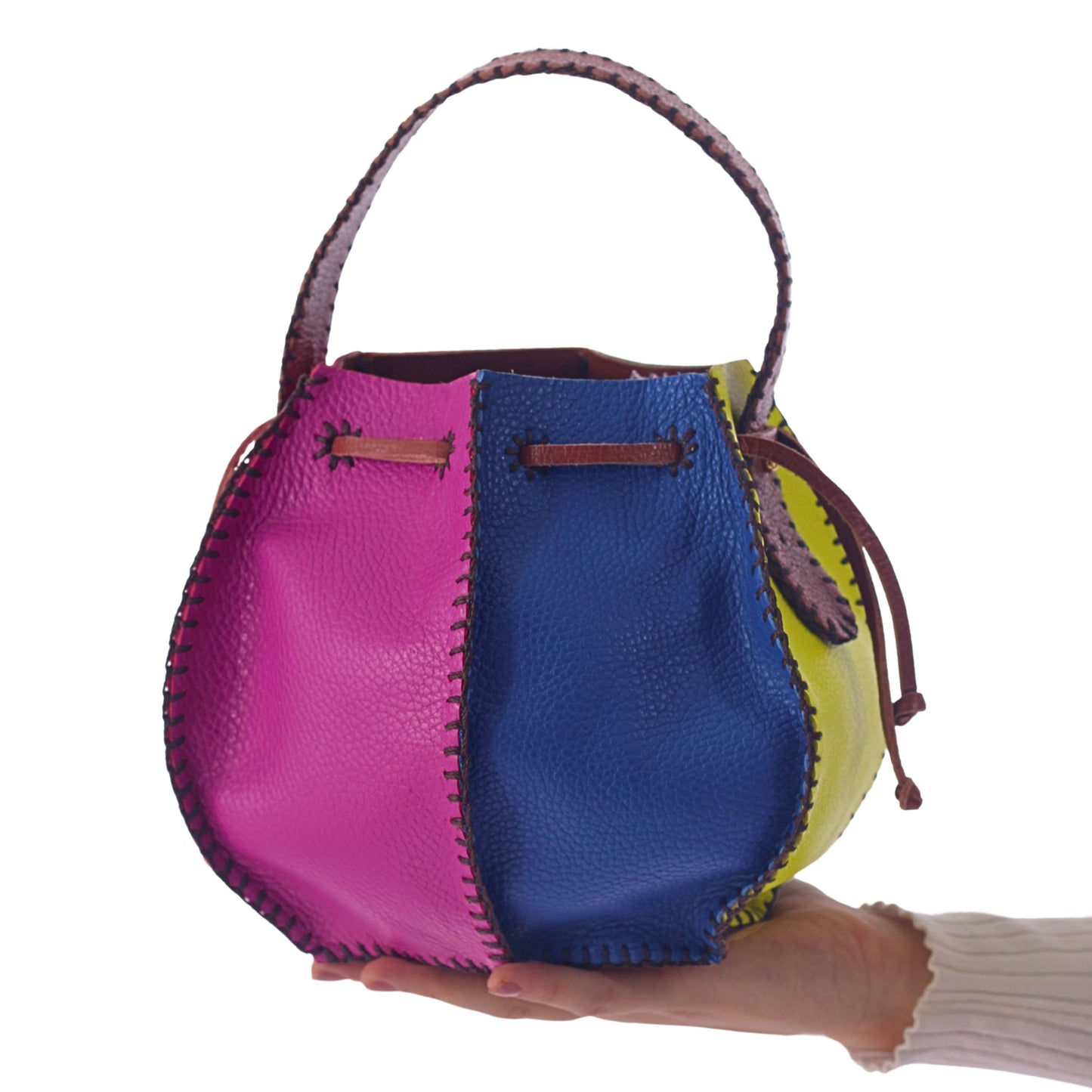 Bucket Leather Bag
